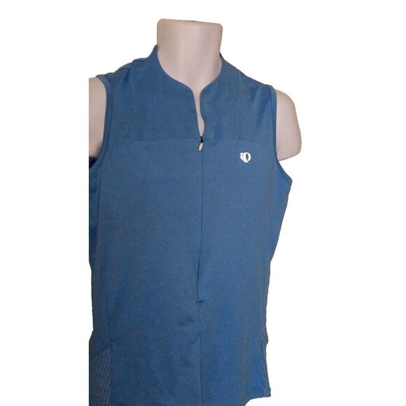 Pearl Izumi Elite series Women’s Cycling Jersey Tank Top Blue Sleeveless size XL - Picture 4 of 8